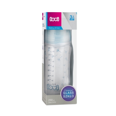 Butelka Szklana DIAMOND GLASS 250 ml Botanic 74/205 LOVI