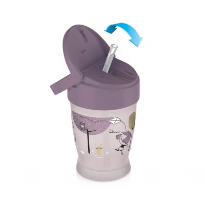 Kubek ze Słomką JUNIOR 250ml Lovely Girl 35/354girl LOVI