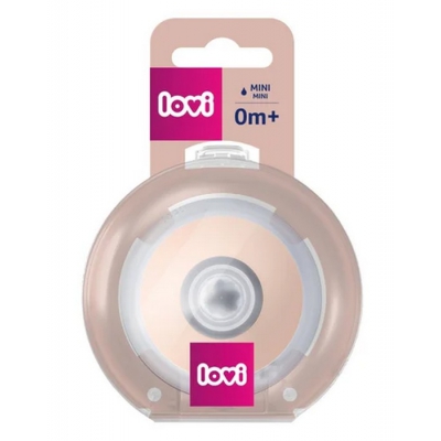 Lovi Smoczek Dynamiczny do karmienia Mammafeel 0m+ MINI 1 sztuka 18/731