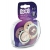 Smoczek Silikonowy Dynamiczny LOVI 0-3m 2 szt. Night&Day Girl 22/913girl