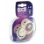 Smoczek Silikonowy Dynamiczny LOVI 6-18m 2 szt. Night&Day Girl