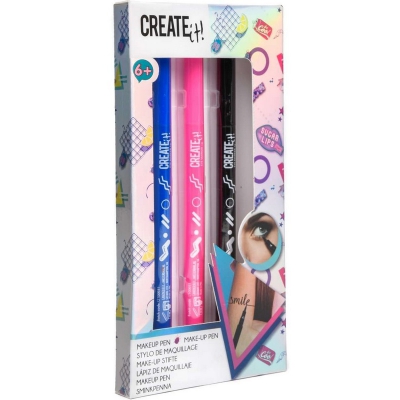 Create it! Zestaw pisaków do tatuaży i makijażu 3 kolory
