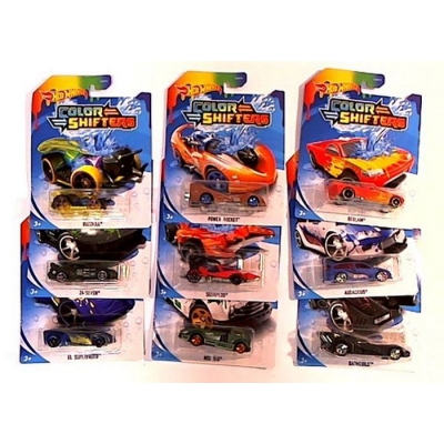 Hot Wheels Samochodzik Color Shifters Zmieniający Kolor 1 szt.