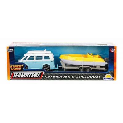 Teamsterz Zestaw Bus+motorówka / M&Z
