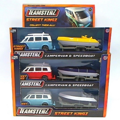 Teamsterz Zestaw Bus+motorówka / M&Z