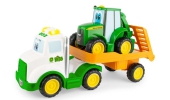 John Deere Laweta z Traktorem Johnym 47207 Tomy