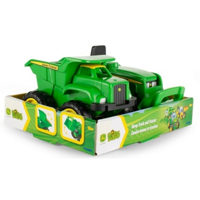 TOMY John Deere Wywrotka i Traktor 18m+ 35874