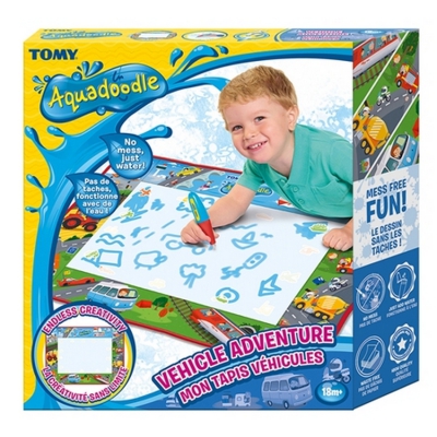 Aquadoodle Mata Wodna Do Malowania Wesołe pojazdy Tomy E73268