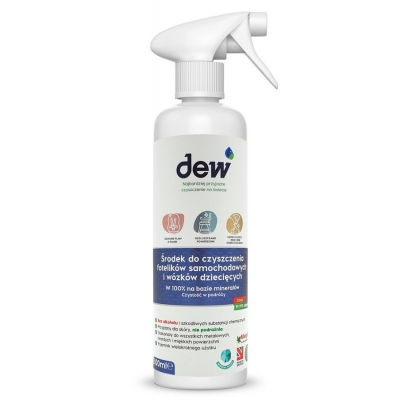 Środek do czyszczenia fotelików samochodowych i wózków dziecięcych 500ml. Dew