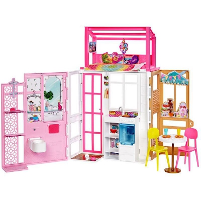 Barbie Kompaktowy Domek Dla Lalek HCD47 Mattel