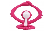 Mombella Gryzak Zabawka Małpka Dark Pink
