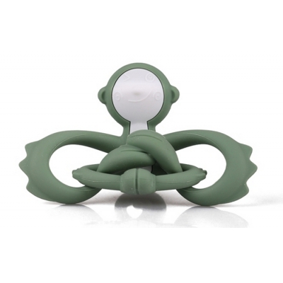 Mombella Gryzak Zabawka Małpka Light Green