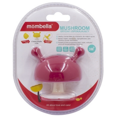Mombella Gryzak Grzybek Mushroom Chimney Red