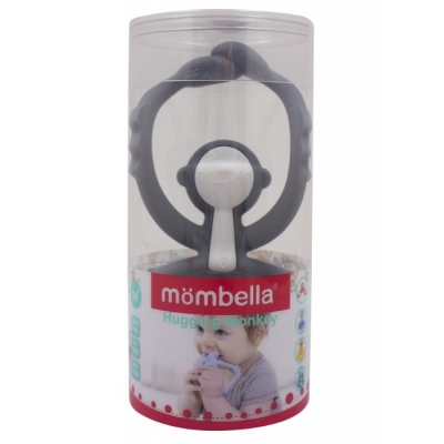 Mombella Gryzak Zabawka Małpka Grey
