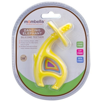 Mombella Gryzak Dancing Elephant Lemon