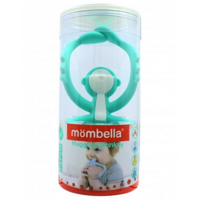 Mombella Gryzak Zabawka Małpka Blue