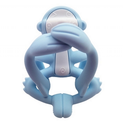 Mombella Gryzak Zabawka Małpka Light Blue