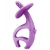 Mombella Gryzak Dancing Elephant Purple