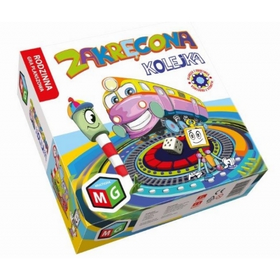 Gra Zakręcona Kolejka 0156 Multigra