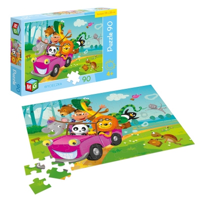 Puzzle 90 elementów Wycieczka / 0576 Multigra