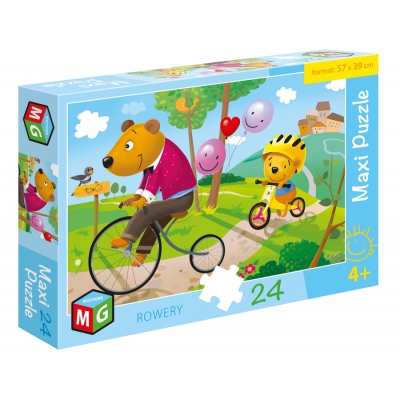 Maxi Puzzle Rowery 0574 / Multigra