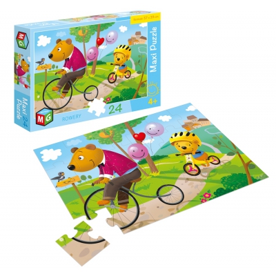 Maxi Puzzle Rowery 0574 / Multigra