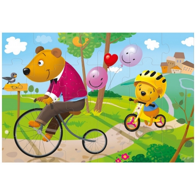 Maxi Puzzle Rowery 0574 / Multigra