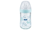 Butelka NUK Nature Sense szklana 240 ml ze wskaźnikiem temperatury 745.117_A