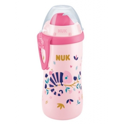 Kubek Flexi Cup Silikonowa Słomka 300 ml. NUK 255.575 Kameleon / NUK