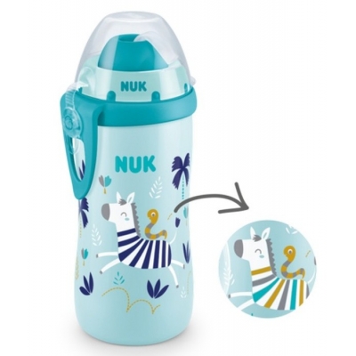 Kubek Flexi Cup Silikonowa Słomka 300 ml. NUK 255.575 Kameleon / NUK