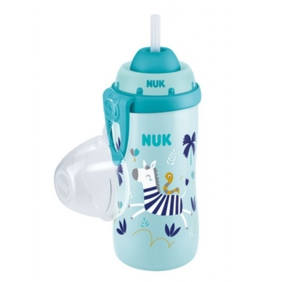 Kubek Flexi Cup Silikonowa Słomka 300 ml. NUK 255.575 Kameleon / NUK