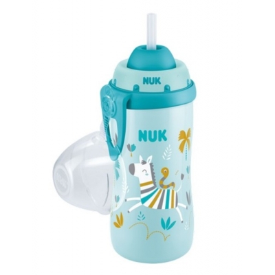Kubek Flexi Cup Silikonowa Słomka 300 ml. NUK 255.575 Kameleon / NUK