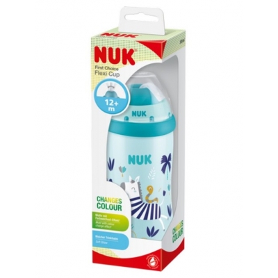 Kubek Flexi Cup Silikonowa Słomka 300 ml. NUK 255.575 Kameleon / NUK