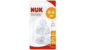 Silikonowy Smoczek do butelki NUK First Choice 0-6 miesięcy S / 2 szt.