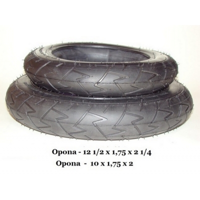 Opona do Wózków 10 x 1,75 x 2.0 Tako,Adamex, Roan