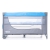 PlusBaby Dwupoziomowe Łóżeczko Turystyczne Blue / Grey