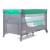 PlusBaby Dwupoziomowe Łóżeczko Turystyczne Green / Grey