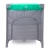 PlusBaby Dwupoziomowe Łóżeczko Turystyczne Green / Grey
