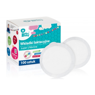 PlusBaby Wkładki laktacyjne 100 sztuk