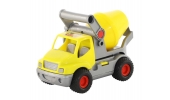 "ConsTruck" Samochód-Betoniarka Żółty w siatce 0797 Wader-Polesie