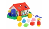 Zabawka Sorter Domek do gry w pudełku 6028 Wader-Polesie