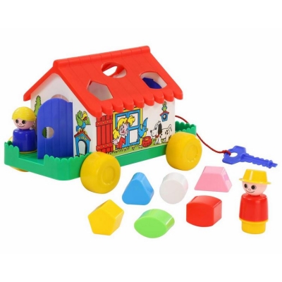 Zabawka Sorter Domek do gry w pudełku 6028 Wader-Polesie