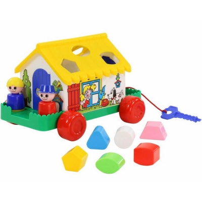 Zabawka Sorter Domek do gry w pudełku 6028 Wader-Polesie