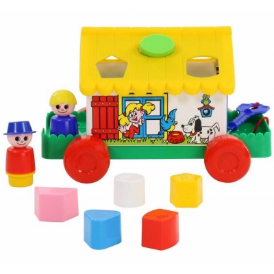 Zabawka Sorter Domek do gry w pudełku 6028 Wader-Polesie