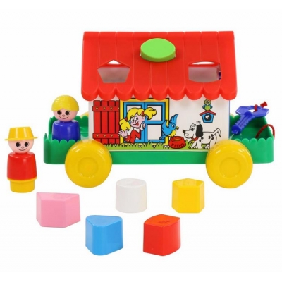Zabawka Sorter Domek do gry w pudełku 6028 Wader-Polesie