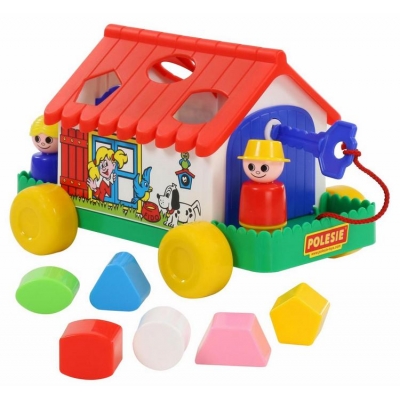Zabawka Sorter Domek do gry w pudełku 6028 Wader-Polesie