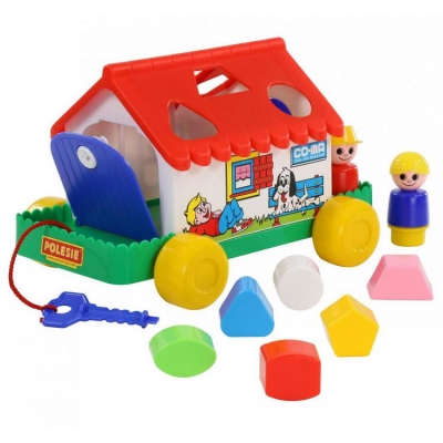 Zabawka Sorter Domek do gry w pudełku 6028 Wader-Polesie