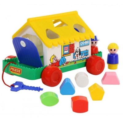 Zabawka Sorter Domek do gry w pudełku 6028 Wader-Polesie