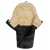 Śpiworek Combi 3w1 Minky Black/Beige Sensillo