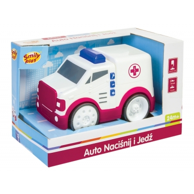 Auto Naciśnij i Jedź KARETKA SP83107 Smily Play